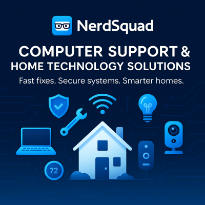 NerdSquad Residential and Home Computer Support banner